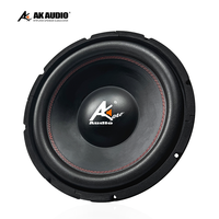 AK-S1202 Vente en gros usine Subwoofer audio de voiture 12 pouces de haute qualité Double bobine Haut-parleur de basses actif SPL En stock Prix plus bas