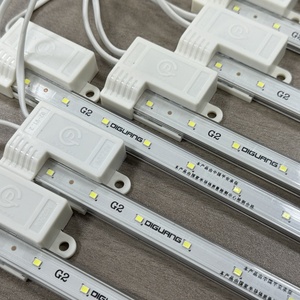 แถบไฟ <span class=keywords><strong>LED</strong></span> ปรับแต่งได้<span class=keywords><strong>220V</strong></span> IP67 Ip65กันน้ำแหล่งไฟ2835 <span class=keywords><strong>LED</strong></span> 39ดวงเมตรกว้าง4มม. แถบ <span class=keywords><strong>LED</strong></span> แข็งโฆษณา - Product Image 2