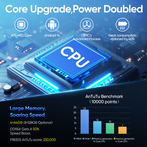 F9830 PDA industriel robuste portable Android 14 balayage de Code QR 5000mAh logistique téléphone intelligent GPS 4 + 64 Go PDA Machine - Product Image 4