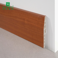 Plinthe en PVC CREATEKING du fournisseur de Foshan pour la protection des murs et des pieds, plinthe en plastique extrudé