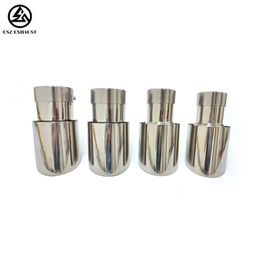 CSZ pour <span class=keywords><strong>BMW</strong></span> M3 G80 G81/M4 G82 G83 embouts chromés d'échappement en acier inoxydable 304 tuyau d'échappement universel - Product Image 3