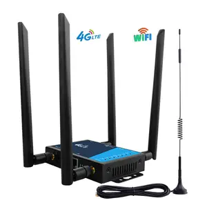 TUOSHI 4G Industrial CPE Router VPN Router Dual Band WiFi 2.4GHz 5GHz Gigabit Ethernet Ports 32Users wireless router