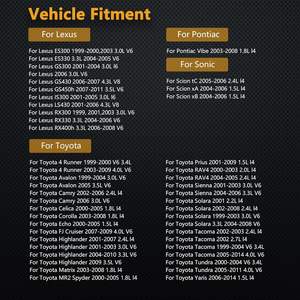 Датчик массового расхода воздуха, МАФ-метр, совместим с Lexus/Mazda/Scion/Volvo & More, замена OE 1525A016 - Product Image 3