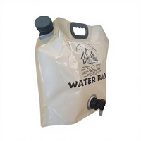 Sac à boisson portable de 5 L avec bec verseur, qualité alimentaire, pour la restauration sur mesure, en plastique