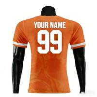 Meilleur maillot de football de haute qualité, imprimé, respirant, à séchage rapide, design personnalisé, tissu anti-humidité pour les équipes et les fans