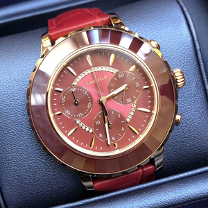 <span class=keywords><strong>Reloj</strong></span> <span class=keywords><strong>de</strong></span> <span class=keywords><strong>Mujer</strong></span> Estilo Coreano <span class=keywords><strong>de</strong></span> Fábrica, Caja <span class=keywords><strong>de</strong></span> Acero Inoxidable con Diamantes, Resistente al Agua 50M, Correa <span class=keywords><strong>de</strong></span> Cuero <span class=keywords><strong>de</strong></span> Lujo, Cuarzo <span class=keywords><strong>Swarovski</strong></span> - Product Image 3