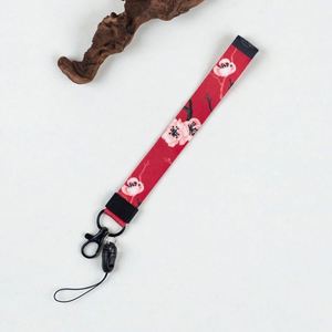 Correa de muñeca corta y colorida con mosquetón, diseño personalizado, correas de poliéster, llaveros de mano - Product Image 3