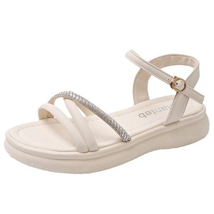 แฟชั่นฤดูร้อนใหม่, อเนกประสงค์, ทันสมัย, ทนต่อการสึกหรอ, รองเท้าส้นหนา, รองเท้าส้นแบน, พื้นนุ่มและยืดหยุ่น - Product Image 5