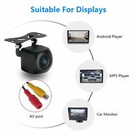 1080P Hd Waterdicht Digitaal Signaal 2.5Mm 4 Pins Nachtzicht Achteruitkijkcamera Universele Verborgen Autocamera