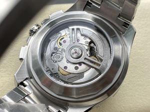 2025 anillo giratorio de cerámica movimiento esmalte luminoso 41MM moda negocios reloj automático con logotipo personalizado reloj de lujo para hombre - Product Image 6