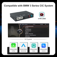 Adaptateur sans fil Apple CarPlay et Android Auto pour BMW Série 3 E90 E91 E92 E93 Série 5 E60 E61 Système CIC d'origine