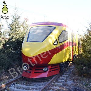 Grande scala treno proiettile all'aperto <span class=keywords><strong>con</strong></span> pista <span class=keywords><strong>parco</strong></span> divertimenti <span class=keywords><strong>giostre</strong></span> per adulti e bambini treno elettrico giro sul treno per la vendita - Product Image 4