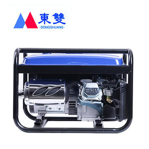 Generador de Gasolina Dongshuang de 2-10kw Monofásico 110V/220V/380V Portátil para Uso Doméstico en Exteriores - Product Image 1