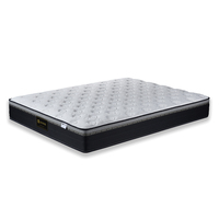 Matelas de lit d'hôtel sur mesure à prix d'usine – Matelas orthopédique à ressorts ensachés compressé, tailles King, Queen, Simple et Double