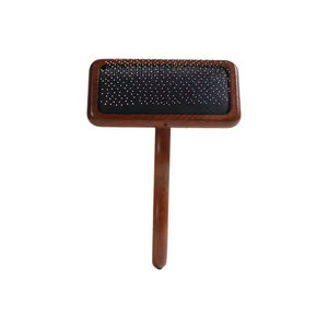 Cepillo de Aseo Personalizado para Mascotas con Púas de Acero Inoxidable, Peine de Madera Maciza y Cardadores de Bambú, Desenredante y Alisador para el Pelo Mágico de Gatos y Perros - Product Image 1