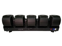 Lampu Panggung LED Zoom Moving Head Beam Matrix Bar 5x120W DMX Terlaris dengan Ring Tornado Moving Head Bar Light untuk Konser