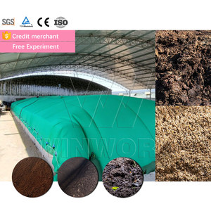 Membrane composite PTFE écologique WINWORK avec moteur pour la fermentation de déchets d'engrais de fumier animal à haute efficacité - Product Image 1