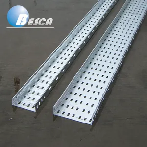 Perforated Cable Tray BESCA Manufactured Main Product Outdoor Flexible Perforated Cable Tray
