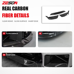 Lame avant en fibre de carbone sèche style CS pour BMW M2 G87 Coupé 2023+ - Product Image 4