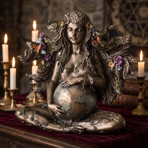 Statue <span class=keywords><strong>de</strong></span> Gaïa en résine, figurine <span class=keywords><strong>de</strong></span> la <span class=keywords><strong>Terre</strong></span> Mère, sculpture mythologique <span class=keywords><strong>de</strong></span> Gaïa millénaire pour la décoration spirituelle <span class=keywords><strong>de</strong></span> la maison - Product Image 6