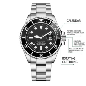 Reloj de Buceo para Hombre, Automático, con Esfera Multicolor, Cristal de Zafiro, Correa de Acero Inoxidable, Resistente al Agua, Movimiento Importado de Japón, en Oferta - Product Image 5