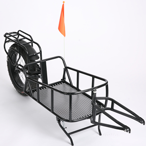 Porte-bagages à une roue, gros <span class=keywords><strong>pneu</strong></span>, vélo de chasse, <span class=keywords><strong>remorque</strong></span>, Suspension, vélo électrique, CARGO, Camping, tente, porte-bagages, Transport 8008TN - Product Image 1