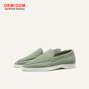 Mocasines de Cachemira Premium Personalizados para Hombre, Zapatos Formales de Negocios Hechos a Mano, Transpirables, Casuales de Oficina, Zapatos Planos de Vestir para Boda - Product Image 1