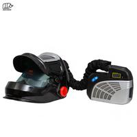 INWELT énergie solaire filtre à Air automatique masque de soudure purifiant l'air ventilé assombrissement automatique casque de soudage avec respirateur