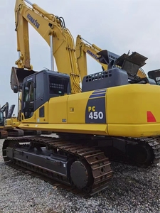 Excavadoras Komatsu PC450 de bajo precio, bajas horas de trabajo, excavadora de orugas Komatsu usada de 45 toneladas/excavadora Komatsu de segunda mano a la venta - Product Image 2