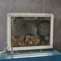 Miroir de table lumineux LED 86x71cm avec éclairage nocturne, design moderne pour chambre à coucher, livraison directe, décoration intérieure DDP