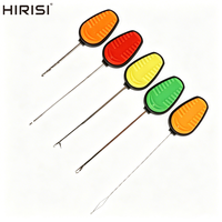 Ensemble d'aiguilles à appâter pour carpes HIRISI BT65, 5 pièces, aiguilles à bouillettes multicolores, outil d'appâtage pour la pêche à la carpe, accessoires pour la pêche à la carpe