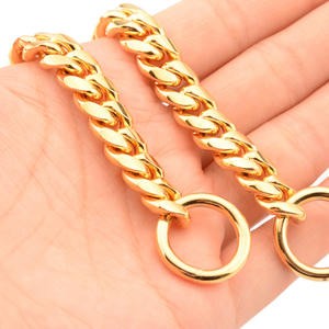 Recién llegado en existencia de 10mm, cadena para perros pequeños y medianos, collar de acero inoxidable de titanio para perros, cadena para gatos, Collar para perros - Product Image 5