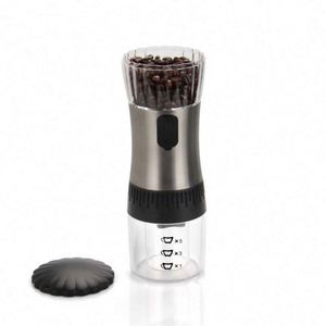 Moulin à café électrique portable rechargeable par USB pour grains de café - Product Image 4