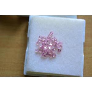 Saphir rose naturel de forme carrée - Product Image 6