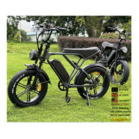 H9 VTT électrique 48V 500W EU Stock Suspension complète 20 "moyeu arrière moteur cadre en acier pour adultes VOMO H9