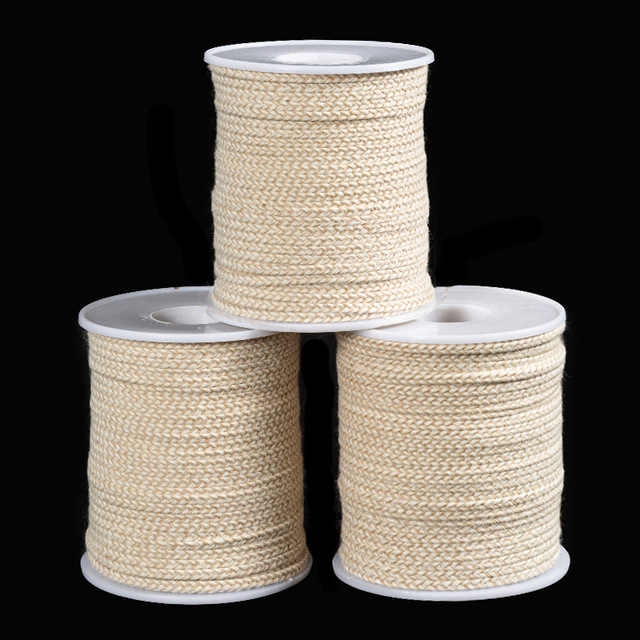 Tightly Braided 50m Plastic Spool Candle Wick for Candle Mold Making