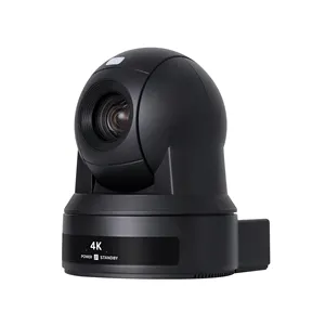 Câmera de conferência 4K PTZ 4K NDI câmeras de transmissão ao vivo câmera de videoconferência equipamento de vídeo para transmissão ao vivo