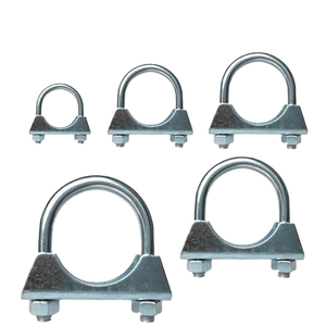 Abrazadera de viga de acero de canal de perno en U de alta resistencia Sistema de medición de pulgadas de curva cuadrada redonda de acero Abrazadera de perno en U - Product Image 2