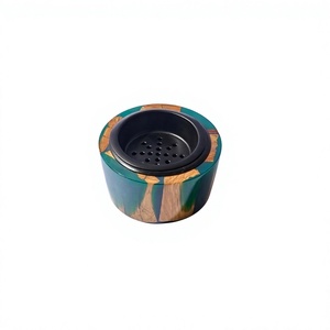 Wood Bakhoor Incense Burner Madhkan Arabic <b>Oud</b> Holder Handmade Aromatherapy <b>Diffuser</b> for Home Ramadan - Product Image 3