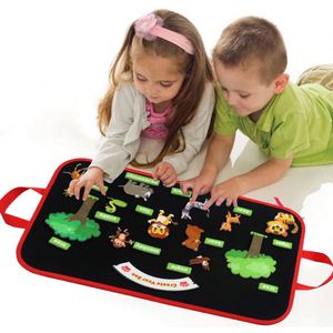 Tablero de Fieltro Educativo Multicolor para Contar Historias, Enseñanza Preescolar, Juguete de Aprendizaje Temprano para Jardín de Niños y Hogar - Product Image 3