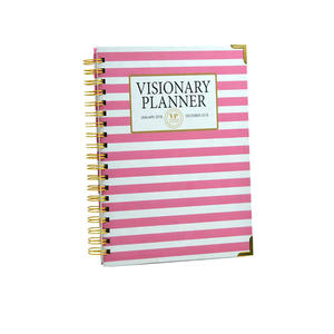 Carnet de notes A5 Acerrosies Hourly Logo pour étudiants, agenda quotidien et hebdomadaire texturé, planificateur quotidien économique - Product Image 2