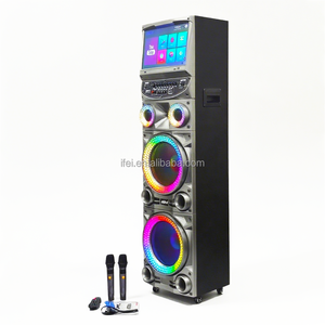 Loa DJ Double 12 inch màn hình hiển thị lớn, loa trầm công suất lớn TWS với micro không dây IFeiGift GD-1415 - Product Image 1