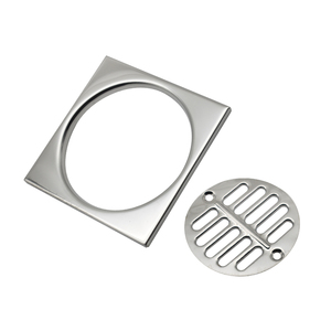 <span class=keywords><strong>Siphon</strong></span> <span class=keywords><strong>de</strong></span> <span class=keywords><strong>sol</strong></span> carré moderne en acier inoxydable pour toilettes et douches, idéal pour l'hôtellerie (vente en gros) - Product Image 4