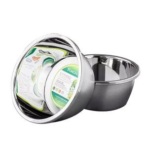 Preço barato por atacado de utensílios de cozinha em aço inoxidável Lavatório Tigela de mistura Tigela de salada para cozinha - Product Image 5