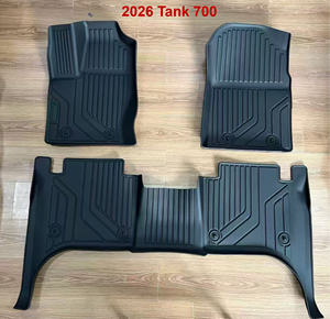Alfombrillas de Coche Impermeables, Duraderas y de Alta Calidad, Alfombrillas Interiores de Tela Negra para Todo Clima para <span class=keywords><strong>bmw</strong></span> X5/BYD Sealion/Tank/Mazda 3 - Product Image 3