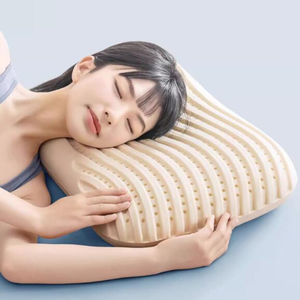 Il cuscino per il collo <span class=keywords><strong>in</strong></span> <span class=keywords><strong>lattice</strong></span> naturale aiuta ad alleviare la pressione utilizzata per alleviare il dolore al collo con una federa morbida - Product Image 4