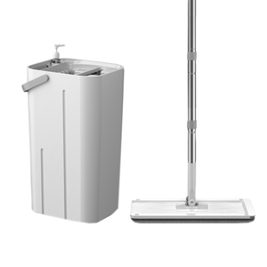 BNcompany Mopa Plana para Limpieza de Suelos Domésticos, Recambio de Paño, Uso en Seco/Húmedo, Antiestática, Plegable, con Escurridor, Ligera - Product Image 2