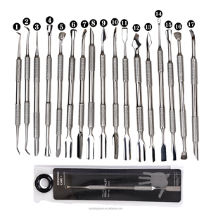 Ferramenta profissional para <span class=keywords><strong>nail</strong></span> art removedor de cutículas manicure colher em aço inoxidável empurrador de unhas - Product Image 2