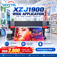 Liquidation d'usine Yotta : Imprimante photo grand format 1,8 m à jet d'encre éco-solvant pour bannières en vinyle avec tête d'impression Epson/Ricoh