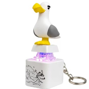 Colgante Electrónico Interactivo con Teclado, Luz y Sonido, Activado por Voz, Diseño Creativo de Pájaro, para Aliviar el Estrés, de Plástico, para Venta Transfronteriza - Product Image 5